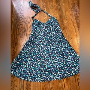 Cupshe floral halter top dress, NWT, size XL